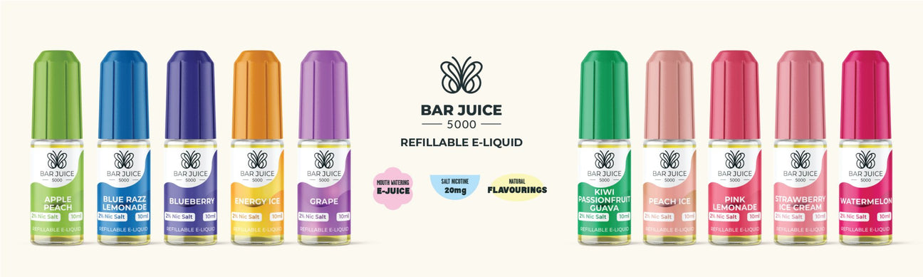 Bar Juice 5000 Nic Salt - Vaping Retail