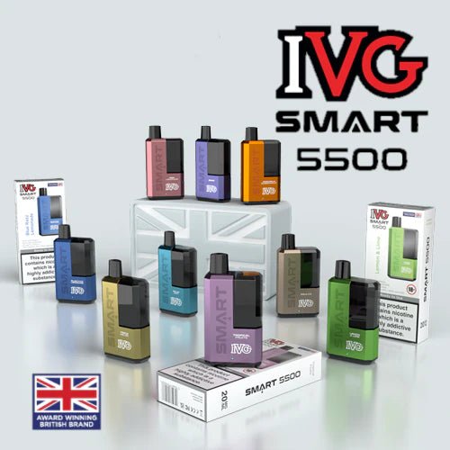 IVG 5500 Smart Disposable vape Kit - Vaping Retail