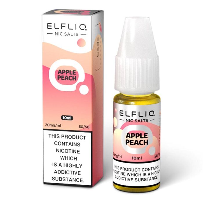 Apple Peach Elf Bar Elfliq Nic Salt E - Liquid - Vaping Retail