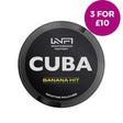 Banana Hit Nicotine Pouches by Cuba Black - Vaping Retail