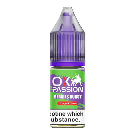 Berries Burst Nic Salt E - Liquid by Ox Passion - Vaping Retail