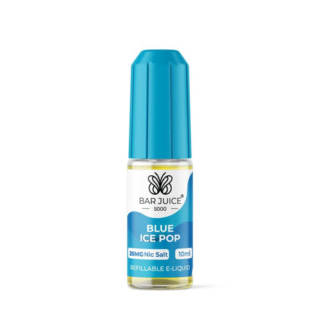 Blue Ice Pop Nic Salt E - Liquid by Bar Juice 5000 - Vaping Retail