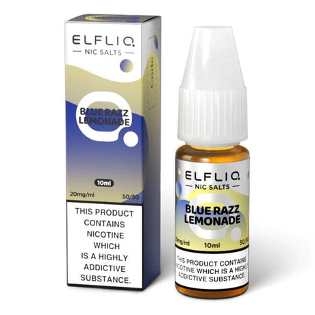 Blue Razz Lemonade Elf Bar Elfliq Nic Salt E - Liquid - Vaping Retail