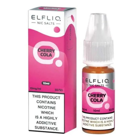 Cherry Cola Elf Bar Elfliq Nic Salt E - Liquid - Vaping Retail