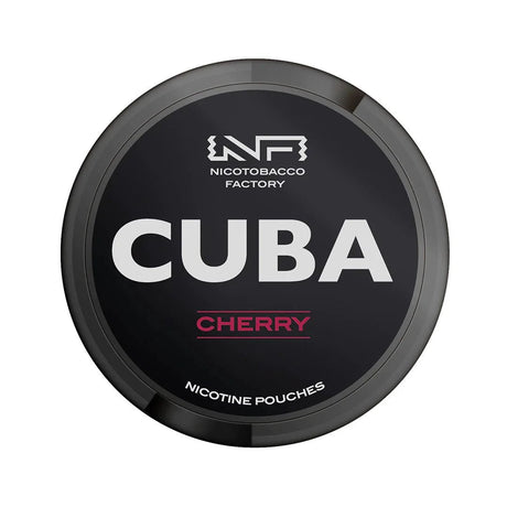 Cherry Nicotine Pouches by Cuba Black - Vaping Retail