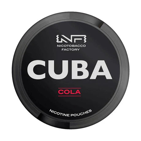 Cola Nicotine Pouches by Cuba Black - Vaping Retail