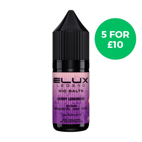 ELUX Legend Nic Salt Berry Lemonade - Vaping Retail