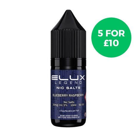 ELUX Legend Nic Salt Blueberry Raspberry - Vaping Retail