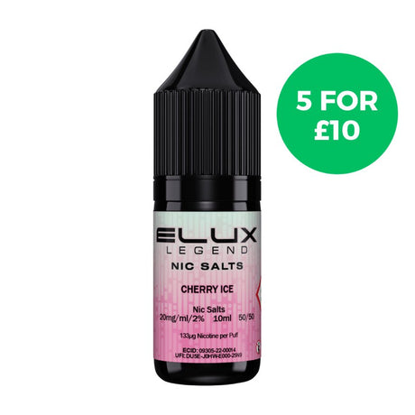 ELUX Legend Nic Salt Cherry Ice - Vaping Retail