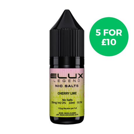 ELUX Legend Nic Salt Cherry Lime - Vaping Retail