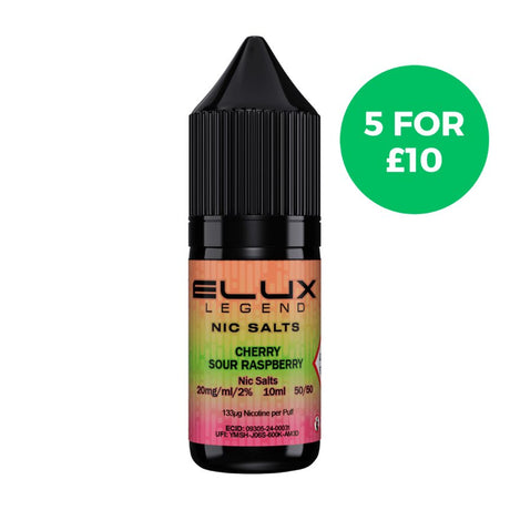 Elux Legend Nic Salt Cherry Sour raspberry - Vaping Retail