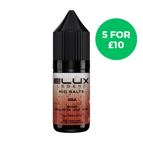 ELUX Legend Nic Salt Cola - Vaping Retail