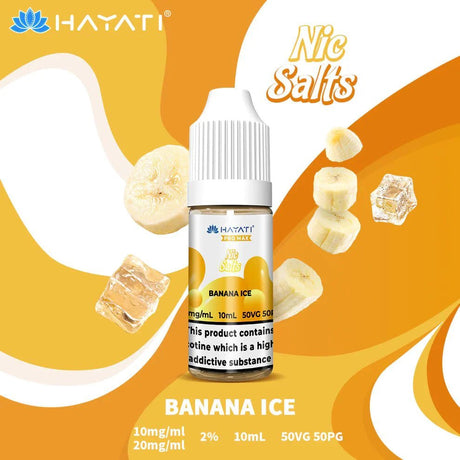 HAYATI Pro Max Nic Salt Banana Ice - Vaping Retail