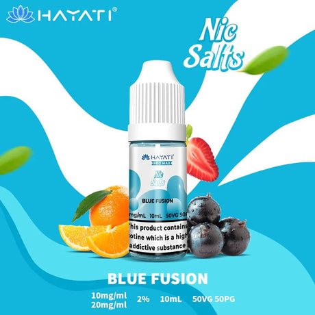 HAYATI Pro Max Nic Salt Blue Fusion - Vaping Retail