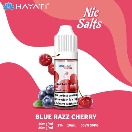 HAYATI Pro Max Nic Salt Blue Razz Cherry - Vaping Retail