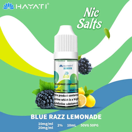 HAYATI Pro Max Nic Salt Blue Razz Lemonade - Vaping Retail