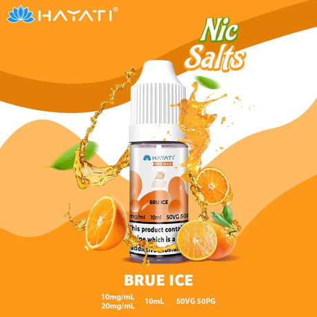 HAYATI Pro Max Nic Salt Bru Ice - Vaping Retail