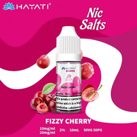 HAYATI Pro Max Nic Salt Fizzy Cherry - Vaping Retail