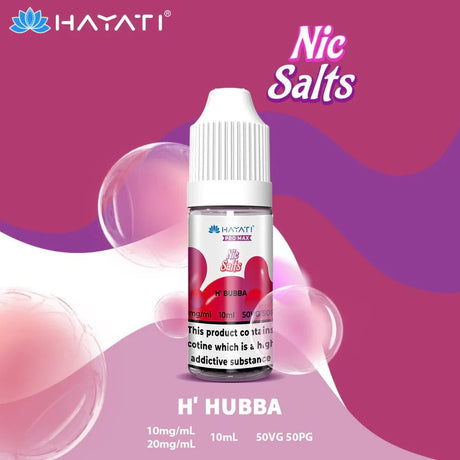 HAYATI Pro Max Nic Salt Hubba Bubba - Vaping Retail