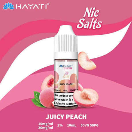 HAYATI Pro Max Nic Salt Juicy Peach - Vaping Retail