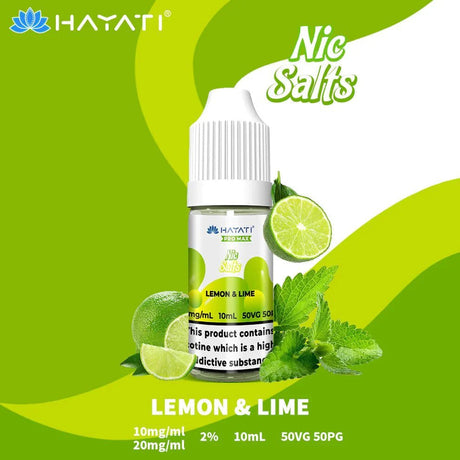 HAYATI Pro Max Nic Salt Lemon & Lime - Vaping Retail