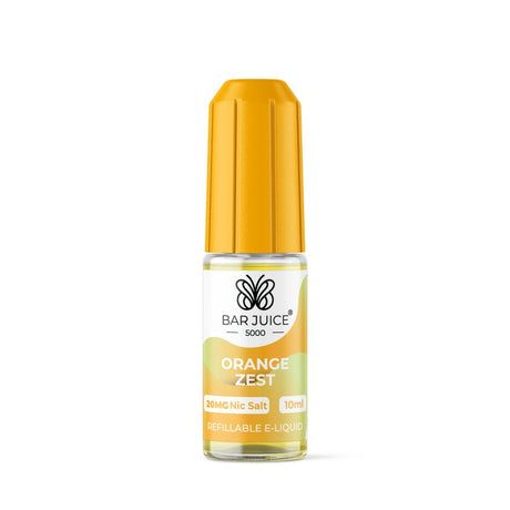 Orange Zest Nic Salt E - Liquid by Bar Juice 5000 - Vaping Retail