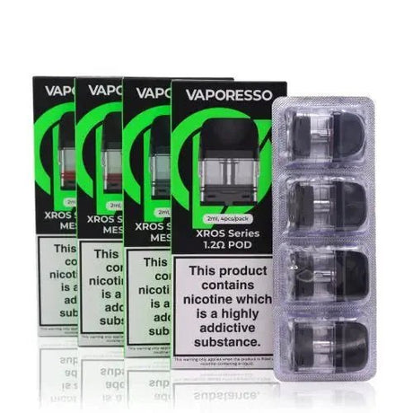 Vaporesso Xros Replacement Pods (4 Pack) - Vaping Retail